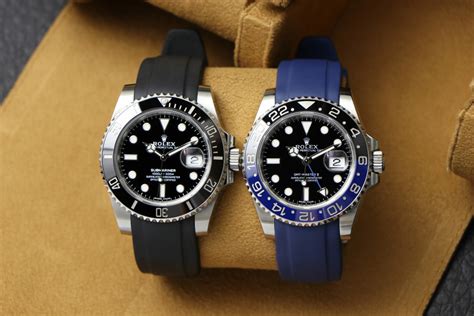 rolex rubber watch strap|rubber strap for Rolex submariner 41.